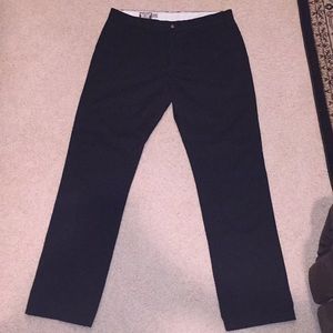 Volcom black chino pants. A: 34 L: 32